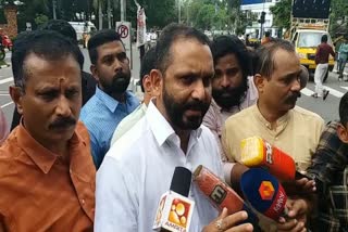 k surendran  kerala news  malayalam news  yuvamorcha protest trivandrum corporation  mayor controversy letter  trivandrum news  yuvamorcha protest  കേരള വാർത്തകൾ  മലയാളം വാർത്തകൾ  തിരുവനന്തപുരം വാർത്തകൾ  ബിജെപി സംസ്ഥാന അധ്യക്ഷൻ കെ സുരേന്ദ്രൻ  കെ സുരേന്ദ്രൻ  കണ്ണീർവാതക ഷെല്ലിലടക്കം രാസലായനി  മേയർ ആര്യ രാജേന്ദ്രൻ രാജി  യുവമോർച്ച പ്രവർത്തകർ