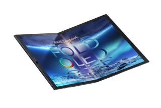 ASUS foldable OLED laptop . ASUS foldable laptop ZenBook