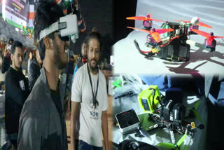 Live Night Drone Racing organized in Dehradun