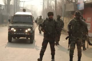 Search operation of security forces