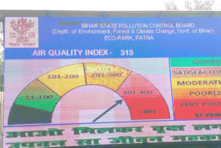 पटना में एयर क्वालिटी इंडेक्स 300 के पा