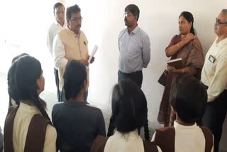Minister Vijay Shah inspected hostel