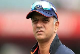 Indian team coach Rahul Dravid
