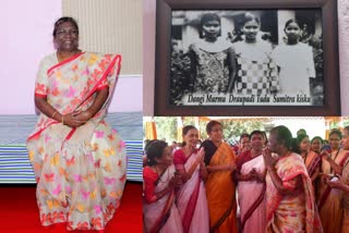 Etv Bharatpresident-droupadi-murmu-reunites-with-special-friends-during-visit-to-bhubaneswar-school