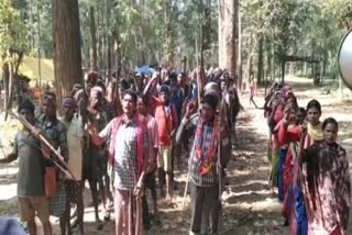 Tribals protest against new police camp