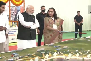 PM Modi lays the foundation stone of projects worth over Rs 10,500 crores in Vishakhapatnam, Andhra Pradesh