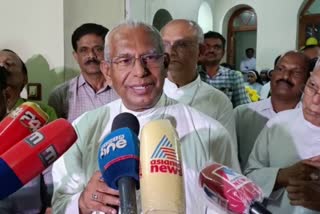 തൃശ്ശൂർ  Archbishop Mar Andrews thazath  Mar Andrews thazath  കുർബാന ഏകീകരണം സിനഡ് തീരുമാനം  സിബിസിഐ പ്രസിഡന്‍റ്  syro malabar diocese  unified holy mass  മാര്‍ ആന്‍ഡ്രൂസ് താഴത്ത്