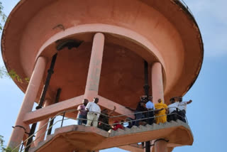 Case against Chandrakanta Meghwal in Bundi for protest climbing on water tank
