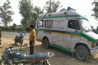 Jeep Full of students Overturned in Dausa