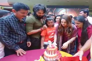 Actress Priyanka upendra birthday celebration