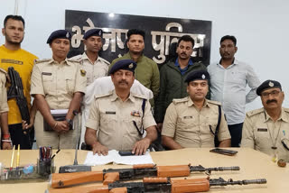 Jharkhand CRPF missing weapon recovered from Arrah