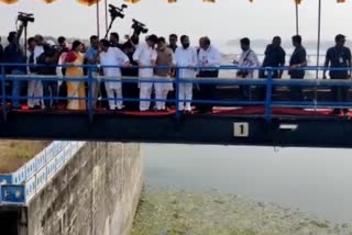 Eknath Shinde visit to Gose Dam