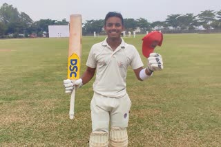 Boy who scored 407 runs with 48 fours and 28 sixes  വിസ്‌മയ പ്രകടനവുമായി തൻമയ് മഞ്ജുനാഥ്  കർണാടക ക്രിക്കറ്റ് അസോസിയേഷൻ  തൻമയ് മഞ്ജുനാഥ്  Tanmay Manjunath  Karnataka Cricket Association  സാഗർ ക്രിക്കറ്റ് ക്ലബ്
