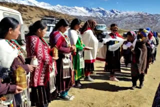 Despite bitter cold, world's highest polling station in Tashigang witnesses 100 percent voter turnout