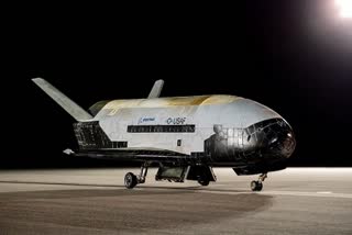 US space plane lands after 908 days in orbit