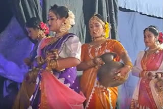 raas celebration at sensua