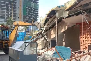 Demolition of illegal constructions