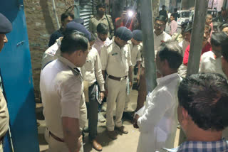 हत्या के बाद खुश जांच करने पहुंचे डीआईजी क्षत्रनिल सिंह
