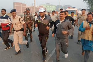 Nasha Mukti Bihar Mini Marathon Run In Sheohar