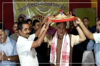 CM Himanta Biswa Sarma at North Guwahati Raas Mahotsav