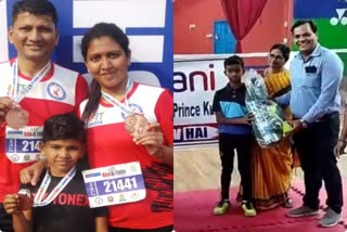 Godda two children selected in Under 11 National Badminton Championships 2022