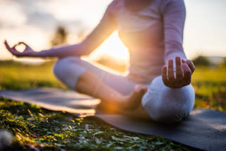 Practising Yoga and exercises for strong and healthy lungs