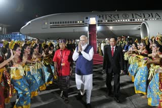 PM Modi arrives in Bali, Indonesia