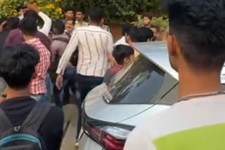 gwalior amity college students fight