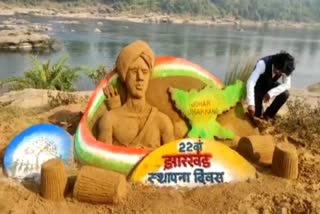 sand artist in bokaro