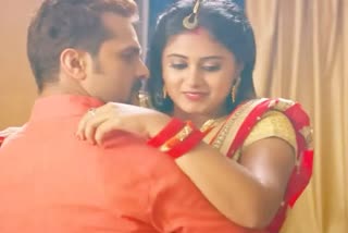 Khesarilal Yadav Meghashree Romantic Video viral