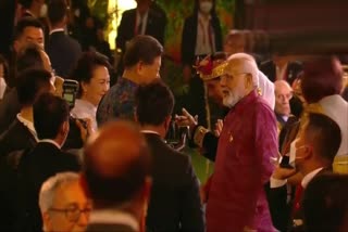 PM Modi Chinese President Xi Jinping meet at G20