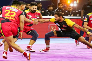 Pro Kabaddi League: Bengaluru Bulls won against Telugu Titans