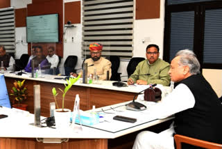 Gehlot reviewed Jal Jeevan Mission