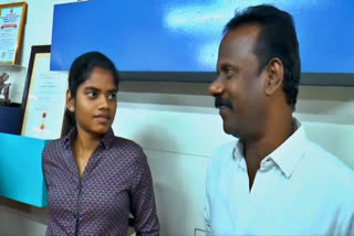 Arjuna award  Mayor  maduri Mayor  badminton player  jerlin Anika  differently abled  அர்ஜுனா விருது  மதுரை வீராங்கனைக்கு மேயர் பாராட்டு  மதுரை வீராங்கனை  வீராங்கனைக்கு மேயர் பாராட்டு  வீராங்கனை  மதுரை  விளையாட்டுத்துறை  மாற்றுத்திறனாளி  பேட்மிண்டன் வீராங்கனை  ஜெர்லின் அனிகா  மத்திய அரசு  மதுரை மேயர்  இந்திராணி பொன் வசந்த்