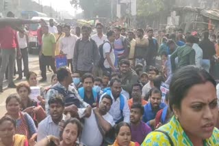 Kalighat Teacher Agitation