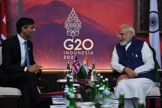 British Prime Minister Rishi Sonak's meeting with Prime Minister Modi