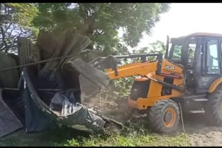 Eviction in Lenga North Guwahati