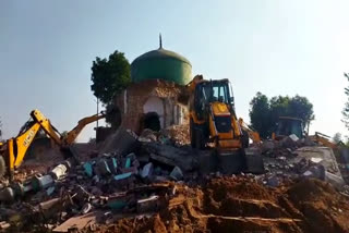 Dargah Demolished in Muzaffarnagar