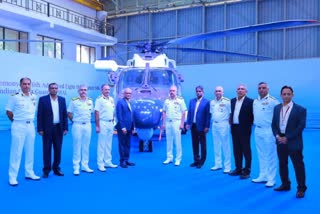 16 ALH Dhruv Mk 3 helicopters introduces  to the Navy