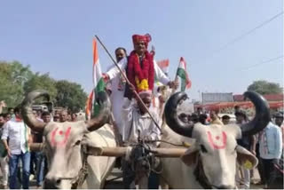 Colours of Gujarat election Candidates coming in Lumborgini cart and even horses to file nominations in Gujarat Assembly elections