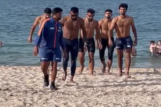 Indian players flaunt abs in Wellington ahead of 1st T20I vs NZ