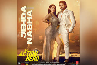'An Action Hero': Ayushmann Khurrana, Nora Fatehi's item number 'Jehda Nasha' out now