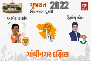 ગાંધીનગર દક્ષિણ બેઠક પરથી ઉમેદવારોએ ભર્યા ફોર્મ