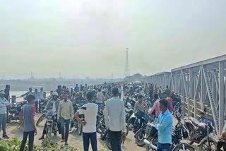 singrauli tractor crushed bike rider