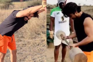 Ramcharan workout video