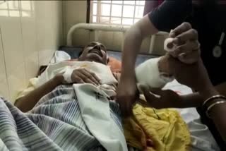 Etv BharatTDP નેતા પોલનતી શેષગિરી રાવ પર હુમલો, હોસ્પિટલમાં દાખલ