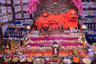 1500 types of bhog offered in 56 Bhairav temple