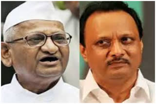 Anna Hazare vs Ajit Pawar