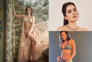 Ananya pandey Rasikhanna hot gallery