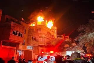 ജബാലിയ  massive fire in Gaza 21 killed  massive fire  ഗാസ  gaza  massive fire broke out in a refugee camp in Gaza  ire broke out in a refugee camp  Palestinians died in fire  international news  malayalam news  അഭയാർഥി കാമ്പിൽ വൻ തീപിടുത്തം  ഗാസയിലെ അഭയാർഥി കാമ്പിൽ വൻ തീപിടുത്തം  പത്ത് കുട്ടികളടക്കം 21 പേർ കൊല്ലപ്പെട്ടു  പലസ്‌തീനിയൻസ് കൊല്ലപ്പെട്ടു  അന്തർദേശീയ വാർത്തകൾ  മലയാളം വാർത്തകൾ  തീപിടുത്തം  massive fire accident in Gaza  Gaza residential building fire incident news  fire incident in Gaza  Gaza fire accident death updates  fire accident tragedy in Gaza